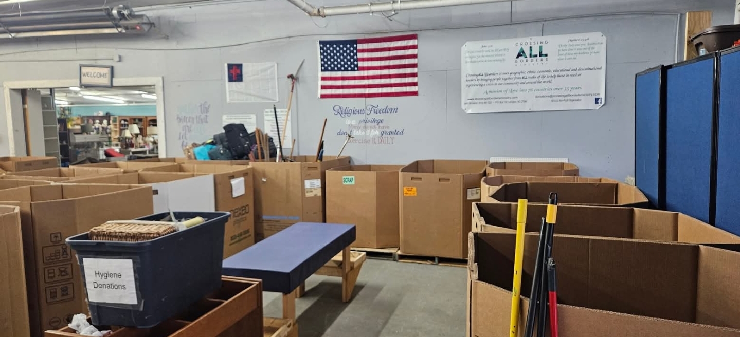 Picture of portion of warehouse