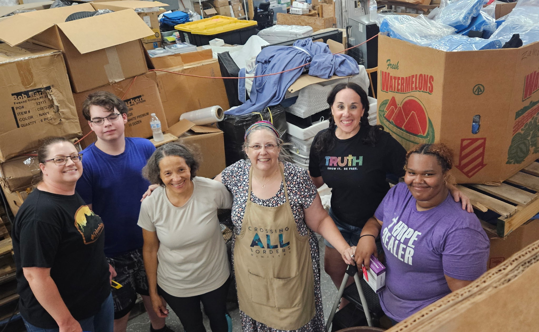 Picture of volunteers