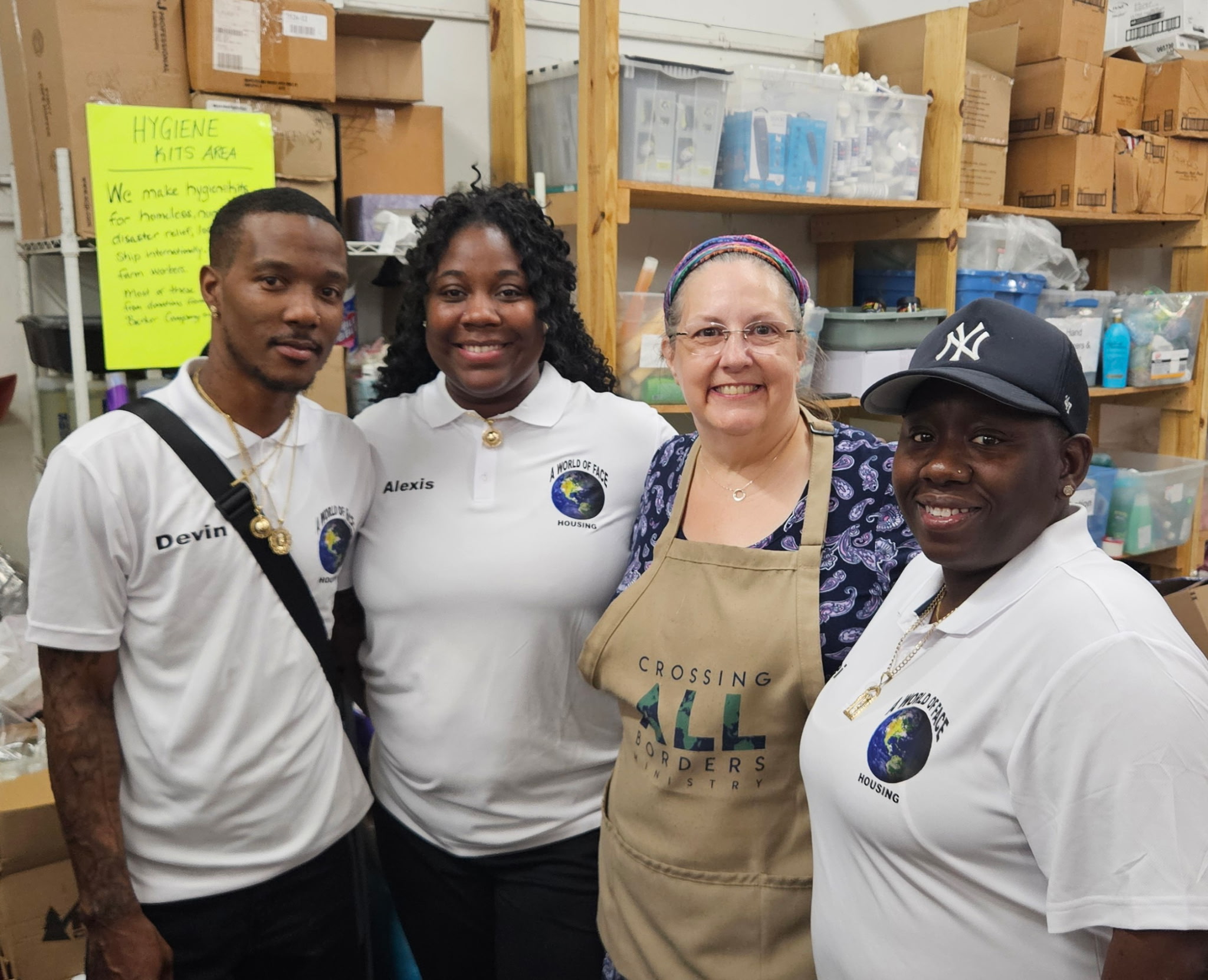 Picture of volunteers