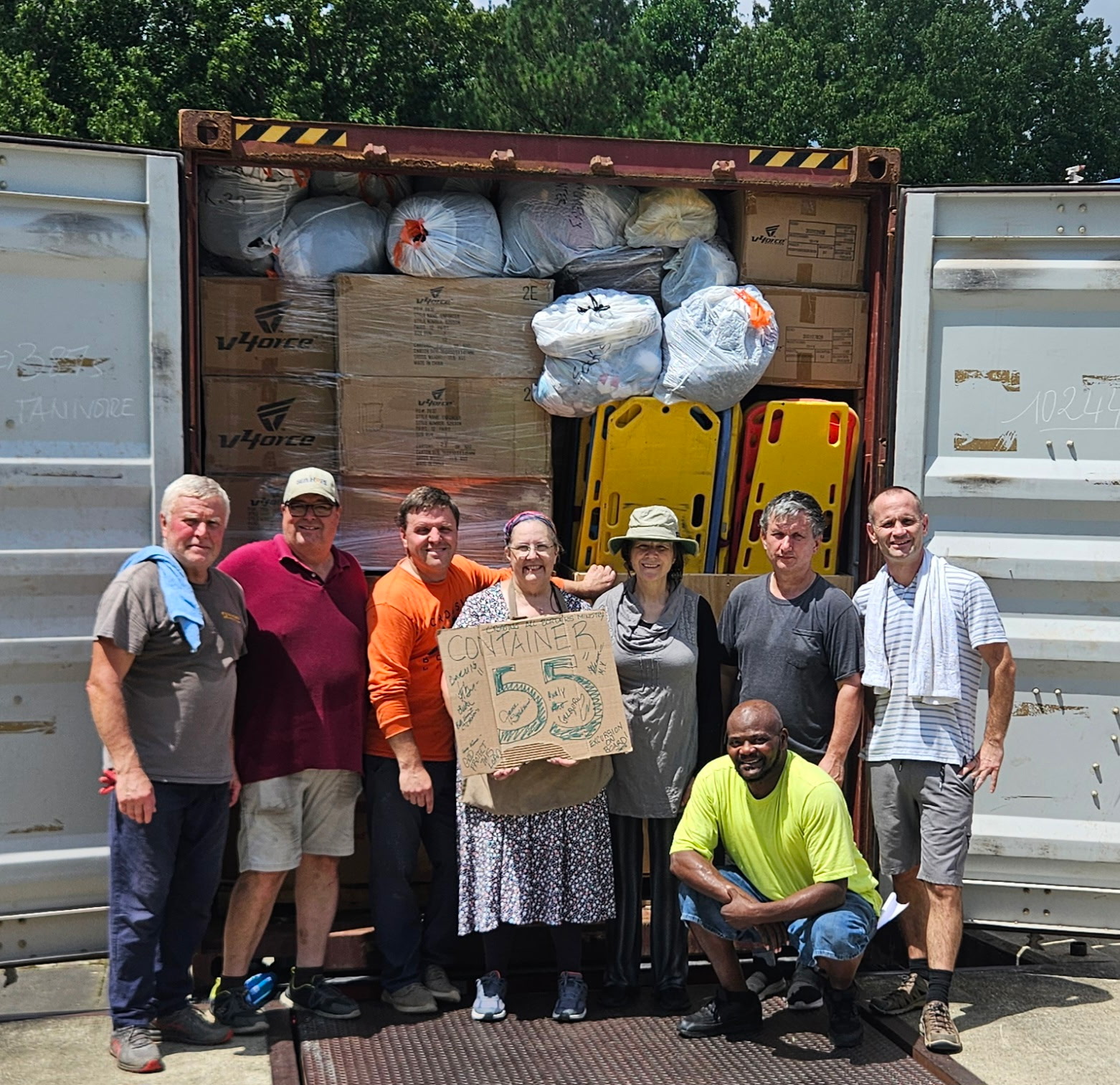 Picture of volunteers