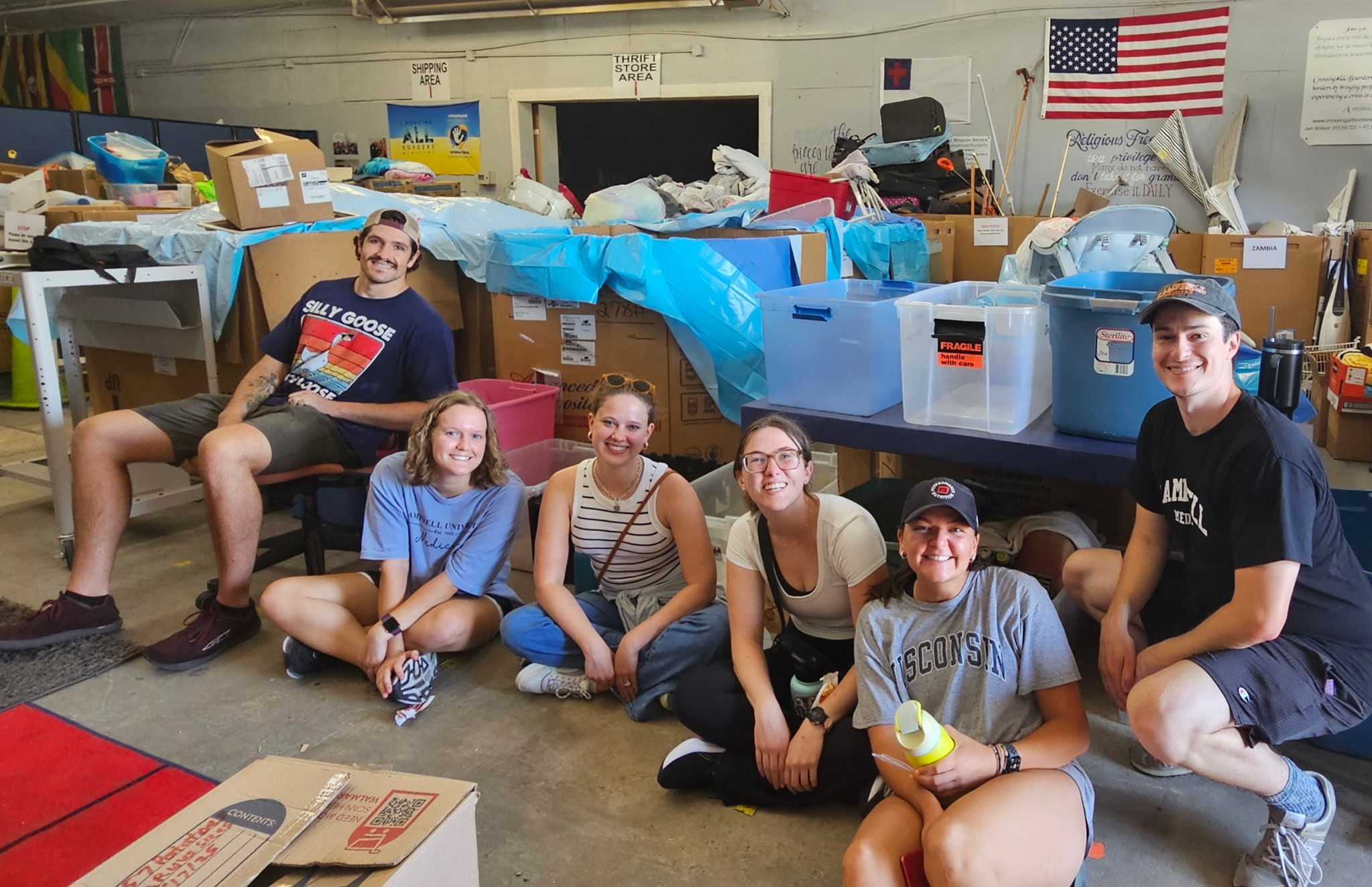 Picture of volunteers