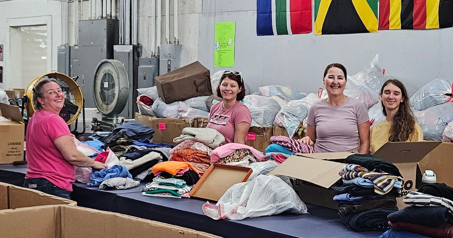 Picture of volunteers