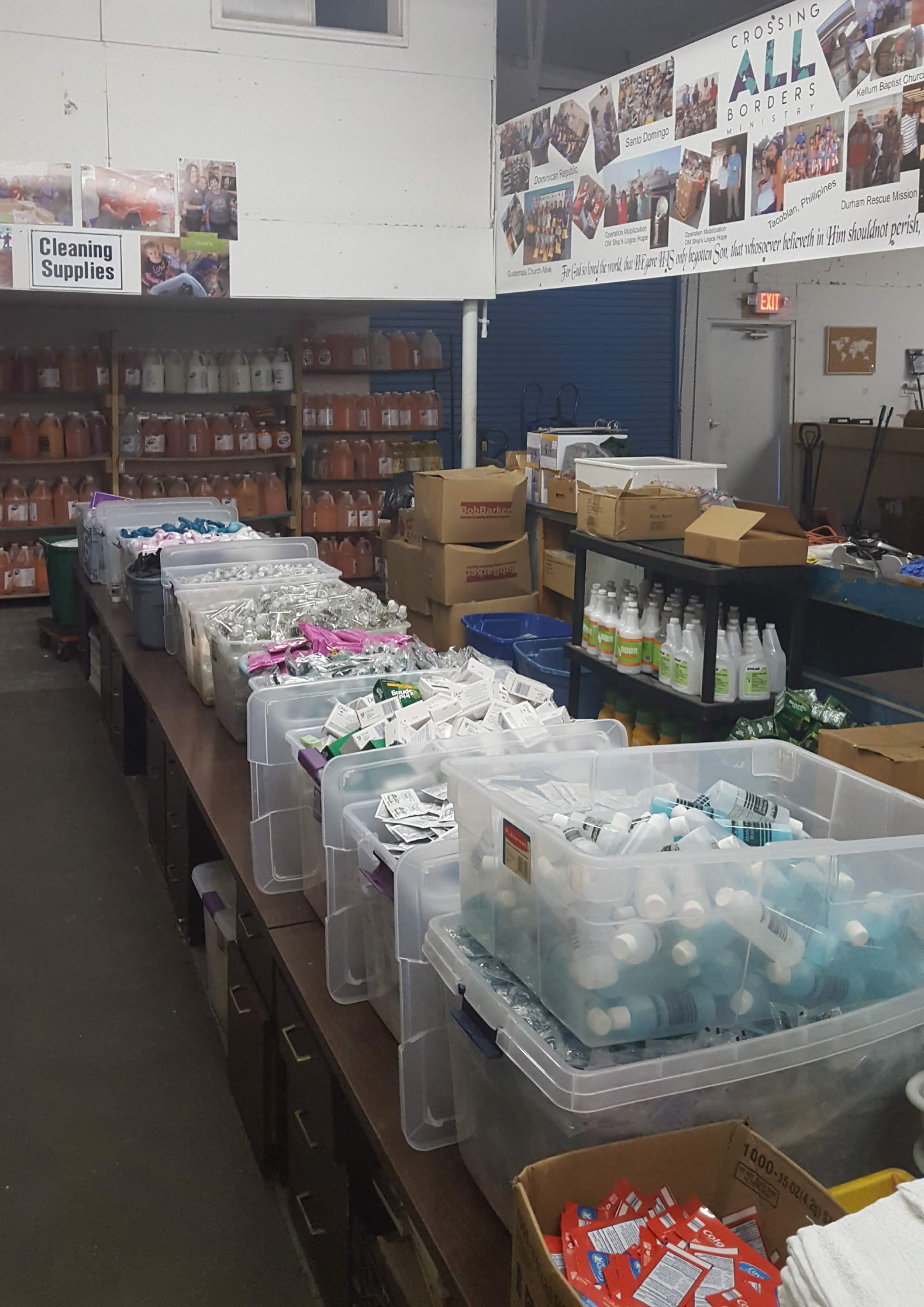 Picture of hygiene area