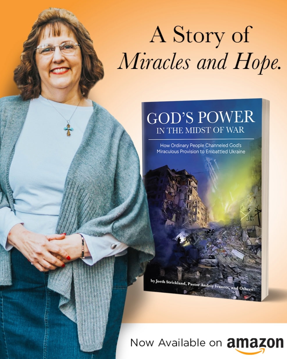 Picture of the book God's Power in The Midst of War by Joeth Barker