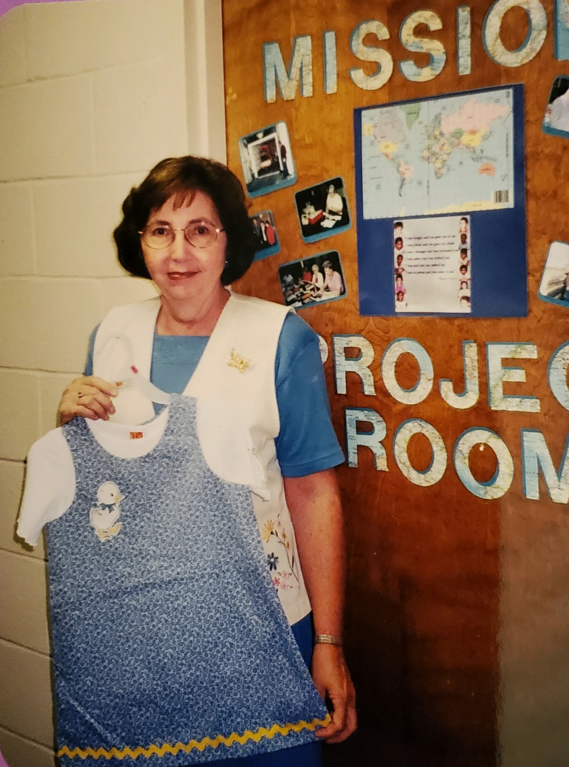 Picture of the original mission room